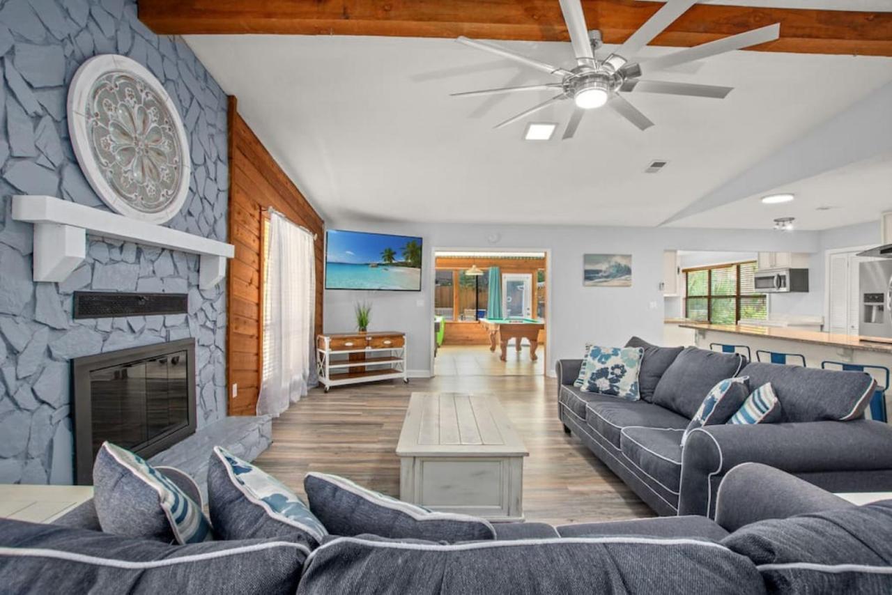 The Flip Flop Stop - Private Heated Pool, Pool House, Backyard Oasis And Game Room Panama City Beach Exterior foto