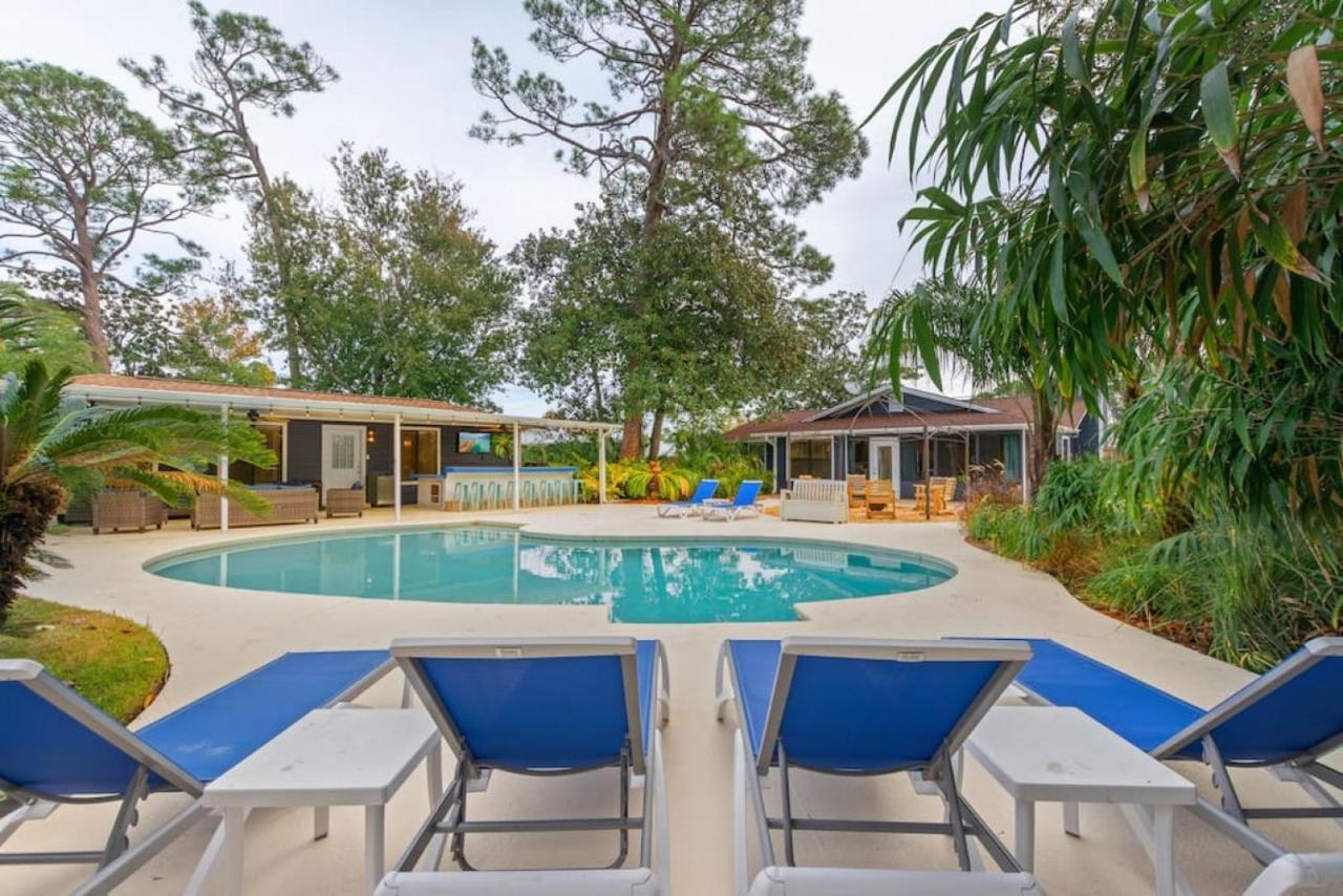 The Flip Flop Stop - Private Heated Pool, Pool House, Backyard Oasis And Game Room Panama City Beach Exterior foto